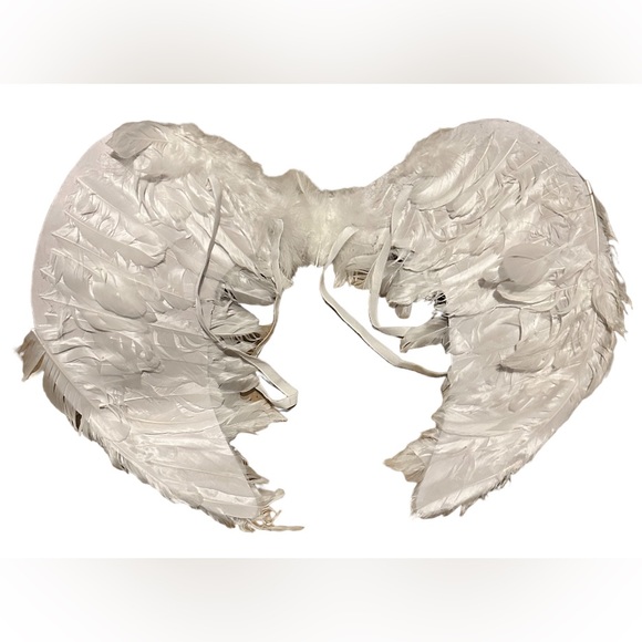Elastic Shoulder Strap Feather Wing, Angel Wings, for Party Stage Children/Adult - Picture 6 of 6